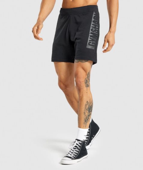 Men's Gymshark Bold Shorts Black | CA 1D7035